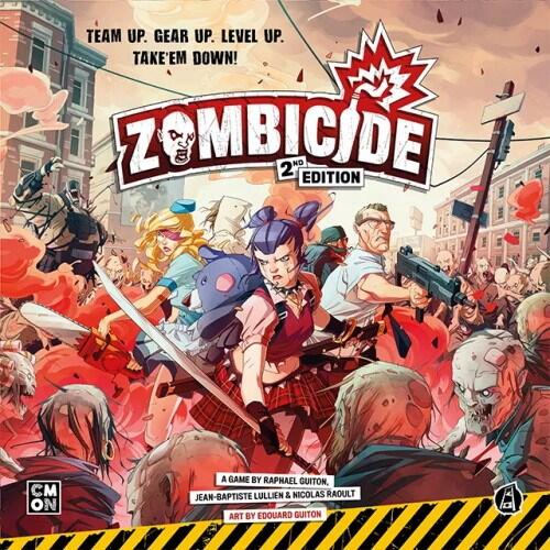Zombicide (2nd Edition) indeholder 88 miniaturer og meget mere