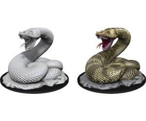 Giant Constrictor Snake fra Nolzur's Marvelous Miniatures når almindelig dyr ikke er store nok