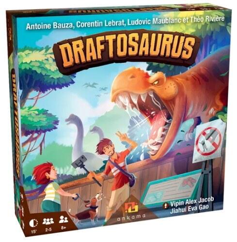 Draftosaurus er et let lille drafting brætspil