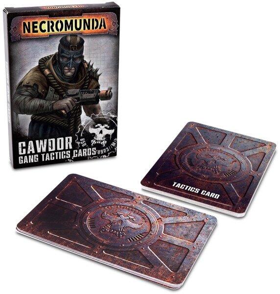 Cawdor Gang Tactics Cards hjælper dig med at holde styr på dine fanatikere i Necromunda