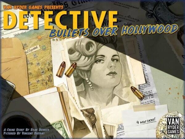 Detective: City of Angels - Bullets over Hollywood er den første udvidelse til krimi-brætspillet