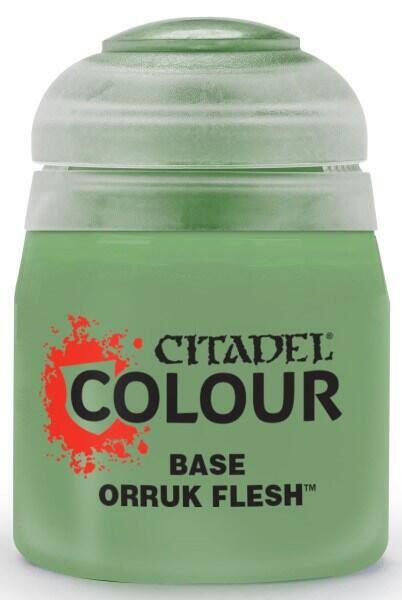 Citadel Colour Base Paint Averland Sunset 12 ml er en af de nye farver der er kommet med Warhammer Age of Sigmar 3rd Edition