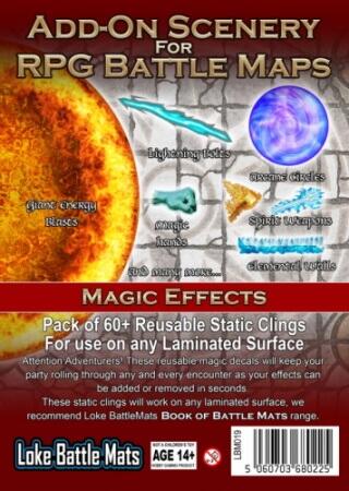 Add-On Scenery - Magic Effect fra Loke BattleMats giver dit rollespil lidt ekstra umpf