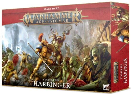 Warhammer Age of Sigmar Harbinger Starter Set hjælper dig godt i gang med 3rd Edition af dette figurspil
