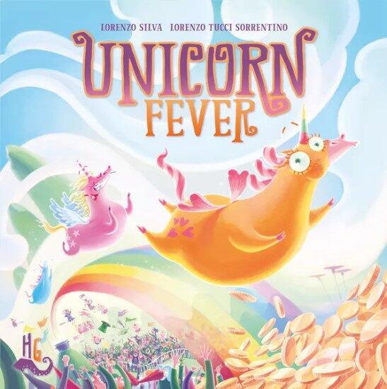 Unicorn Fever er et brætspil, hvor spillerne skal vædde på enhjørningeløb