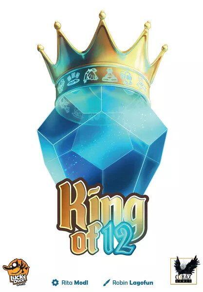 King of 12 er et hurtigt kortspil for 2-4 spillere