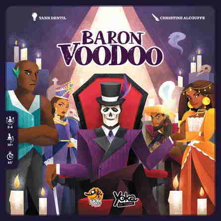 Baron Woodoo er et lidt lettere strategispil med terninger og sætsamlings spillestil