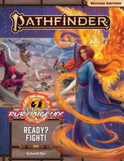 Fists of the Ruby Phoenix 2 of 3: Ready? Fight! fortsætter denne Pathfinder rollespils kampagne