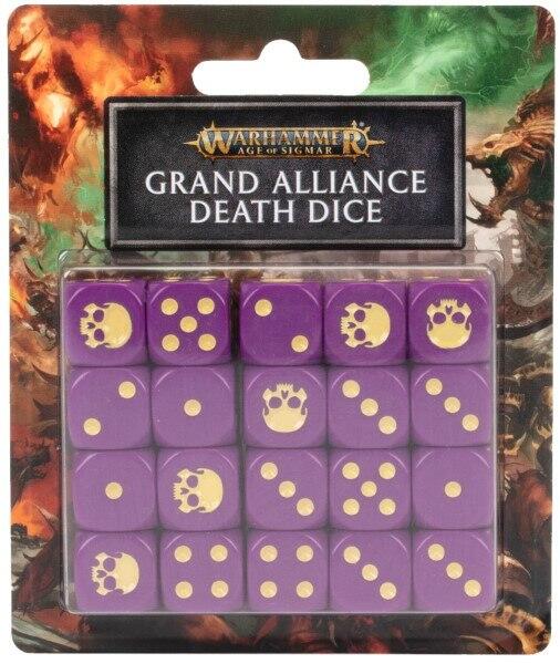 Grand Alliance Death Dice til Warhammer Age of Sigmars mere gustne fraktioner