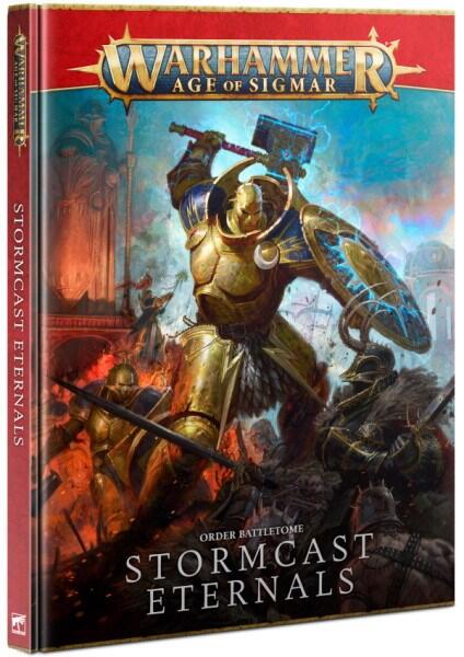 Battletome: Stormcast Eternals indeholder regler og stats til denne Warhammer Age of Sigmar fraktion