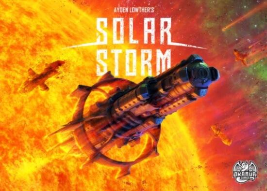 Solar Storm er et smukt lille sci-fi samarbejds-brætspil der kan spilles solo.