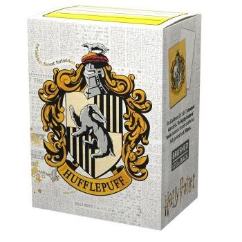 Matte Art Sleeves: Wizarding World - Hufflepuff fra Dragon Shield er for de loyale Harry Potter fans