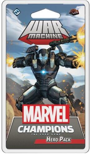 War Machine Hero Pack til Marvel Champions: The Card Game udvider kortspillet med Tony Starks ven James Rhodes
