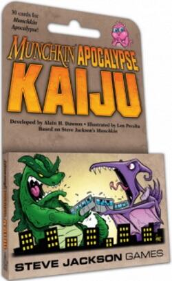 Munchkin - Apocalypse: Kaiju er en kæmpe monster udvidelse til kortspillet Munchkin - Apocalypse