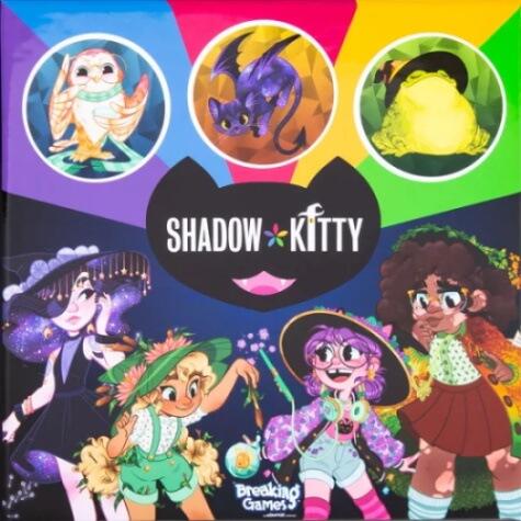 Shadow Kitty er et farverigt og hurtigt lille brætspil til hele familien
