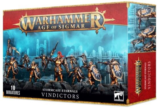 Vindictors er defensive specialister blandt Stormcast Eternals i Warhammer Age of Sigmar