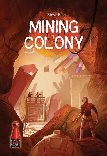 Rejs til en andet planet i jagt efter ressourcer i det strategiske brætspil Mining Colony