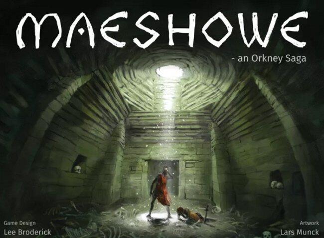 Indtag rollerne som viking der er indespærret i et gravkammer i samarbejdskortspillet Maeshowe: An Orkney Saga