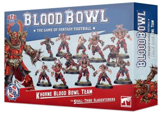 Khorne Blood Bowl Team: The Skull-tribe Slaughterers sætter deres eget blodige præg på et i forvejen blodigt spil i Warhammer verdenen