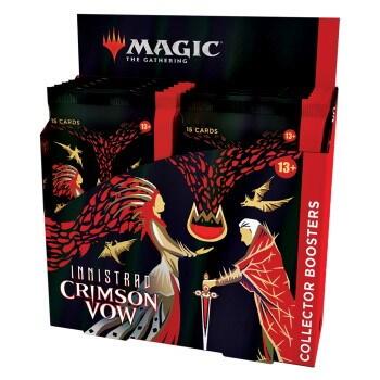 Innistrad: Crimson Vow Collector Booster Display indeholder 12 boosters med lækre Magic: The Gathering kort