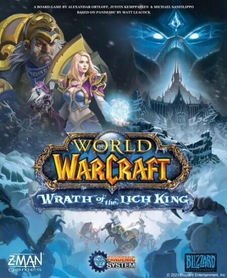 World of Warcraft: Wrath of the Lich King er et brætspil baseres på computerspillet, der bruger Pandemic-mekanikker