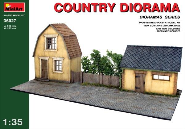 Byg modellen af en hyggeligt landligt diorama COUNTRY DIORAMA 1/35