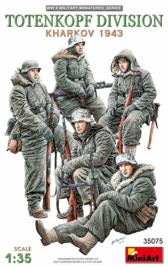 Samle divisionen fra slaget ved Kharkov TOTENKOPF DIVISION (KHARKOV 1943)