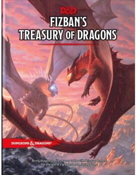 Fizban's Treasury of Dragons indeholder et væld af information om drager i D&Ds verden