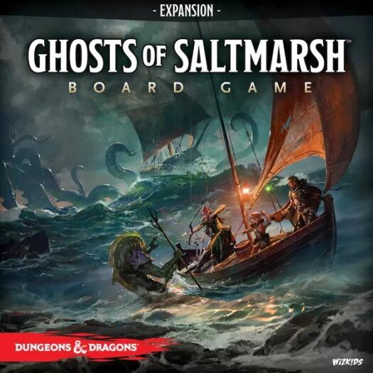 Hjælp med at udvide kongeriget Keoland i Dungeons & Dragons: Ghosts of Saltmarsh Adventure System Board Game (Standard Edition)