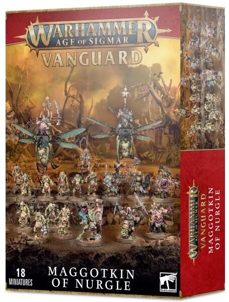 Vanguard: Maggotkin of Nurgle er det perfekte bokssæt til at starte en hær af Nurgles trofaste i Warhammer Age of Sigmar
