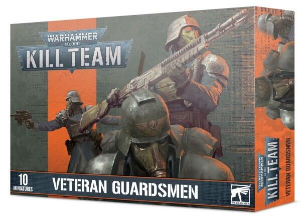 Veteran Guardsmen kan bygges som et Death Korps of Krieg Kill Team, eller som tropper i Warhammer 40.000