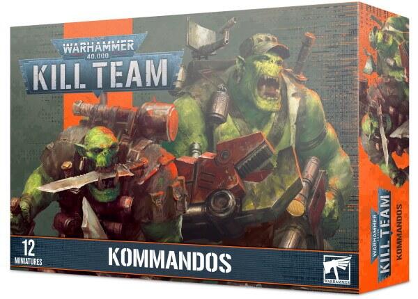 Kommandos kan både bruges som et Kill Team eller de kan tilføjes til din Warhammer 40.000 Orks hær