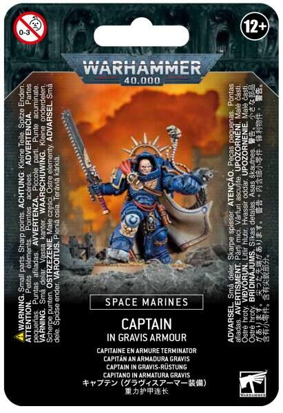 Captain in Gravis Armour er en Space Marines leder til Warhammer 40.000