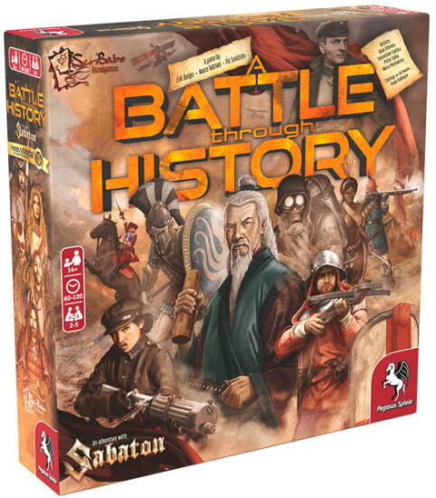 A Battle Through History er et brætspil hvor du spiller som en Sabaton og kæmper gennem tiden