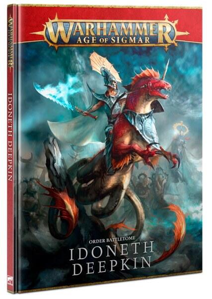 Battletome: Idoneth Deepkin indeholder regler, artwork og baggrundshistorie til denne fraktion i Warhammer Age of Sigmar 3rd Ed.