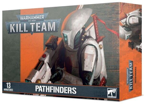 Pathfinders sættet kan både bruges som et Kill Team, eller som en udvidelse af din Warhammer 40.000 T'au Empire hær