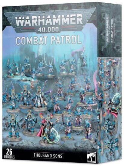 Combat Patrol: Thousand Sons giver dig en starter hær, eller udvider din eksisterende Warhammer 40.000 hær