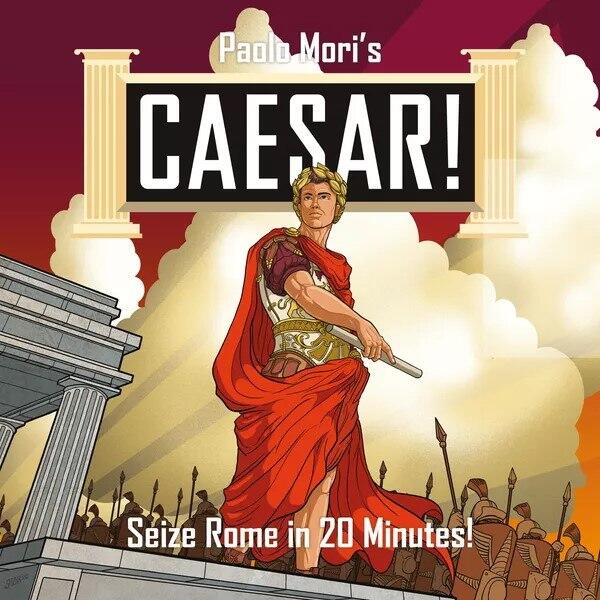 Caesar!: Seize Rome in 20 Minutes! er et hurtigt, strategisk brætspil for 1-2 spillere