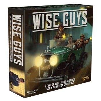 Wise Guys er et brætspil, hvor spillerne skal sælge sprut i 1920'ernes Chicago