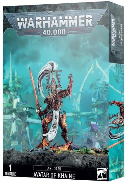 Avatar of Khaine er en inkarnation af Aeldaris krigsgud i Warhammer 40.000