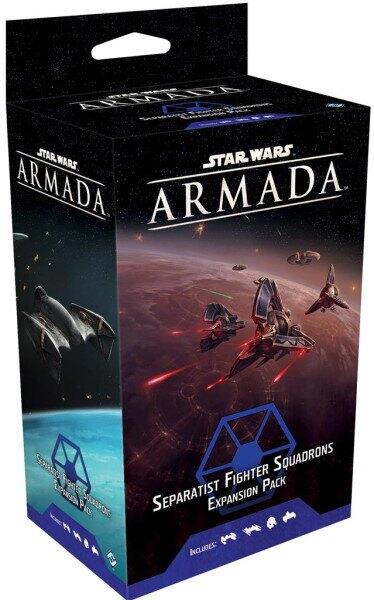 Separatist Fighter Squadrons Expansion Pack indeholder hele 8 eskadriller til Star Wars: Armada