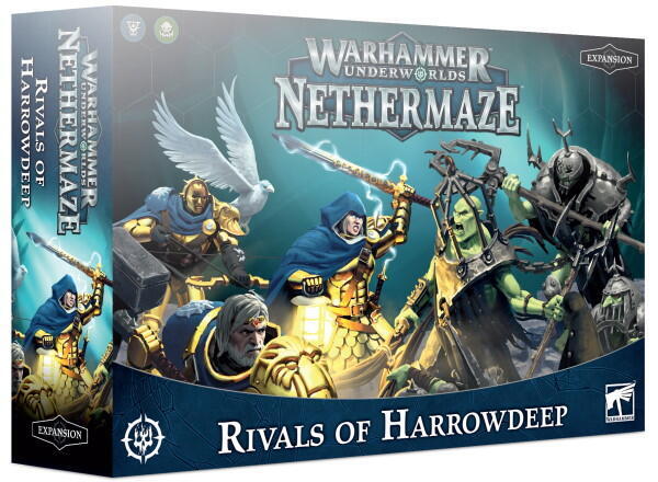 Nethermaze: Rivals of Harrowdeep indeholder de to Warhammer Underworlds warbands fra Harrowdeep