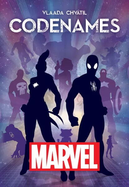 Codenames er kommet i en Marvel version, med superhelte og superskurke