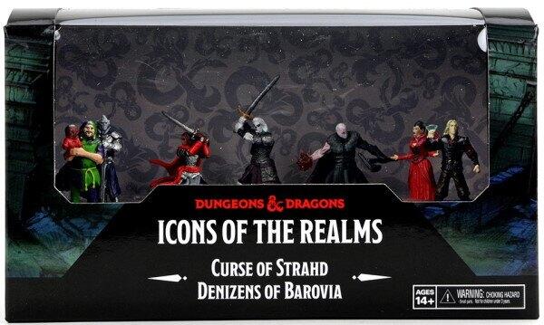 Curse of Strahd: Denizens of Barovia fra D&D Icons of the Realms indeholder 7 detaljerede miniaturer