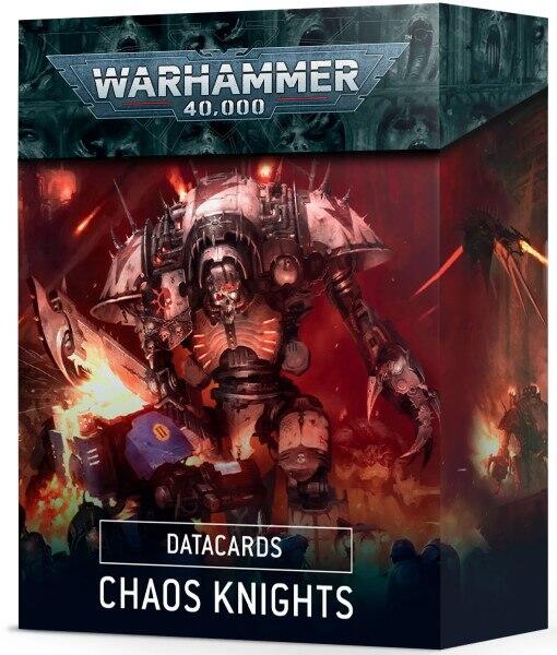 Datacards: Chaos Knights gør det nemt at spille Warhammer 40.000 med denne fraktion