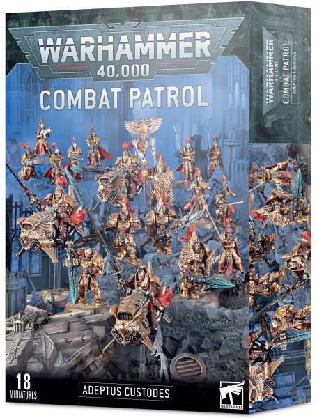 Combat Patrol: Adeptus Custodes giver dig en starter hær til Warhammer 40.000