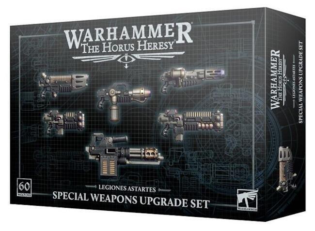 Special Weapons Upgrade Set giver dig mulighed for at opgradere hele 60 Space Marines til Horus Heresy!