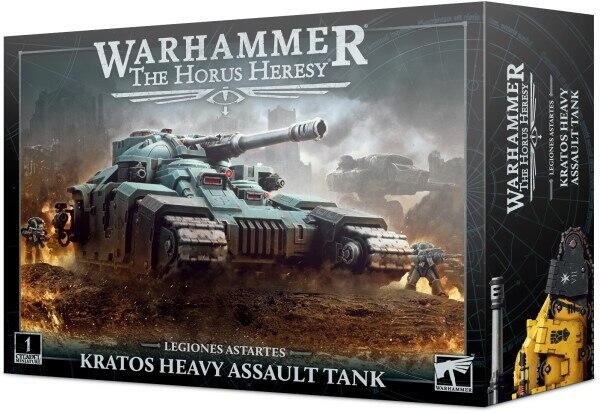 Kratos Heavy Assault Tank er designet til at bryde fjendens linjer i Warhammer spillet Horus Heresy