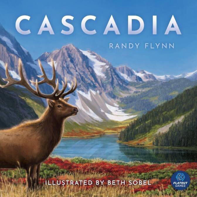 Det natur inspirerede brætspil Cascadia. I det nordvestlige stillehavsområde i nordamerika skal du prøve at få dyrene til at passe i de forskellige miljøer samt at deres levevilkår er opfyldt.