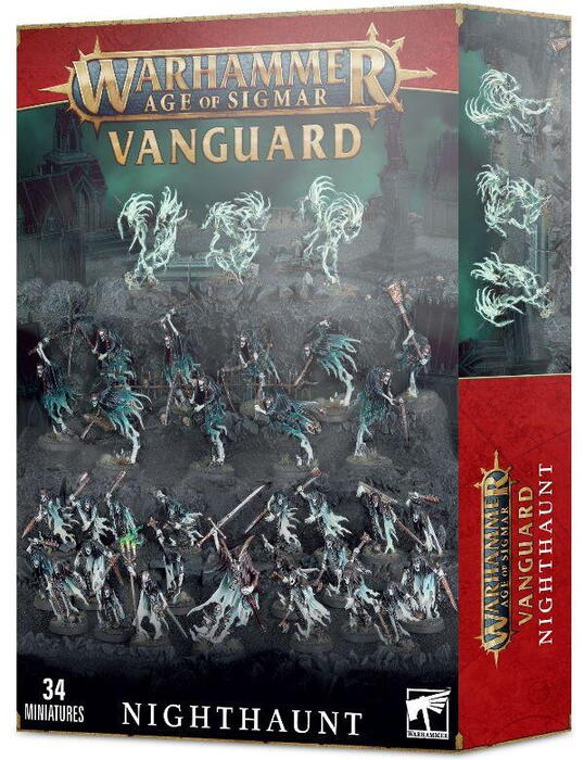 Vanguard: Nighthaunt er ideel til at starte eller udvide en Nighthaunt hær i Warhammer Age of Sigmar